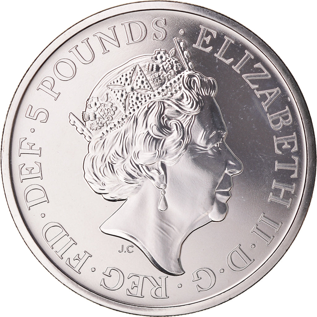 Coin, Great Britain, 5 Pounds, 2022, Jubilé de Platine de la Reine Elisabeth