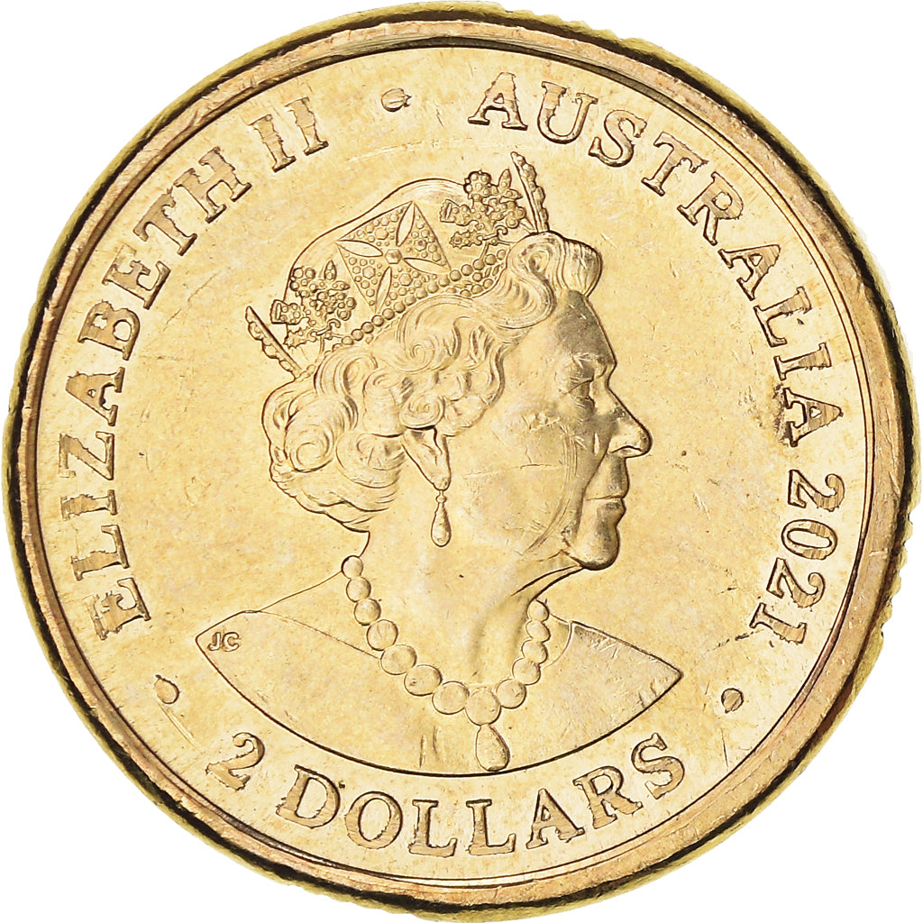 Moneta, Australia, 2 Dollars, 2021, Colorized. Ambulance Service .FDC, FDC