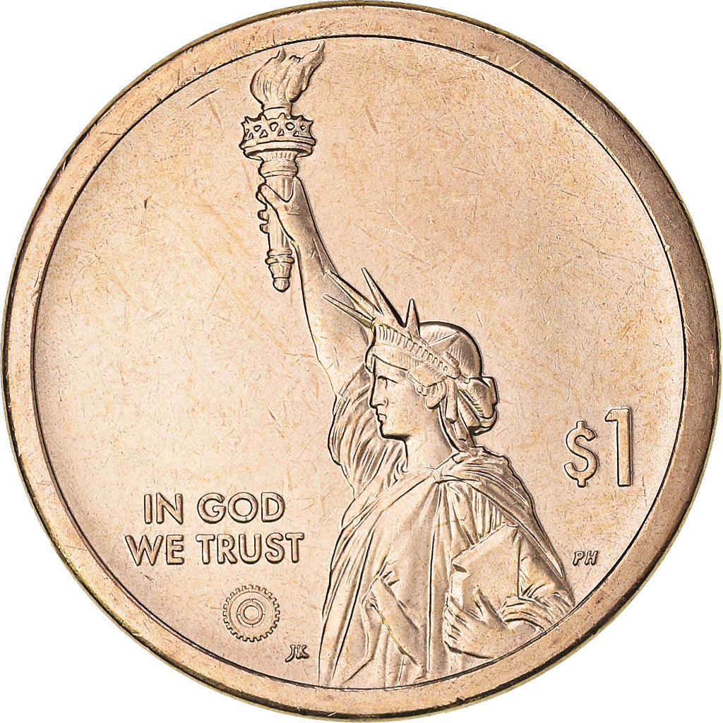 Coin, United States, Dollar, 2022, Philadelphia, American Innovation - Rhode