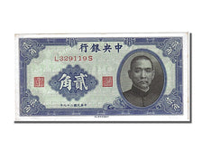 China, 2 Chiao = 20 Cents, 1940, KM #227a, UNC(65-70), 329119