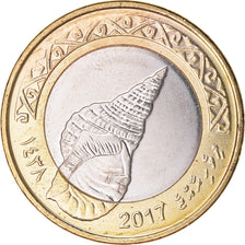 Monnaie, Maldives, 2 Rufiyaa, 2017, SPL, Bimétallique, KM:116