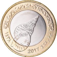 Coin, Maldive, 2 Rufiyaa, 2017, MS(63), Bi-Metallic, KM:116