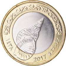 Monnaie, Maldives, 2 Rufiyaa, 2017, SPL, Bimétallique, KM:116