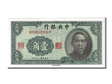 China, 1 Chiao = 10 Cents, 1940, KM #226, UNC(65-70), 598222