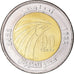 Coin, Egypt, Pound, 2022, 90th Anniversary - Egypt Air, MS(63), Bi-Metallic