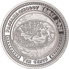 Moneta, Stati Uniti, Dime, 2021, U.S. Mint, Passamaquoddy tribes.BE. Fantasy