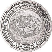 Moneta, Stati Uniti, Dime, 2021, U.S. Mint, Passamaquoddy tribes.BE. Fantasy