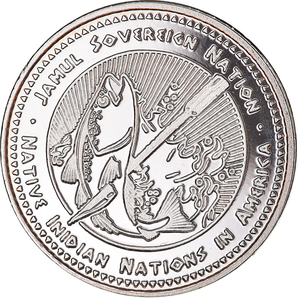 Moneta, USA, 5 Cents, 2021, U.S. Mint, Passamaquoddy tribes.BE. Fantasy items