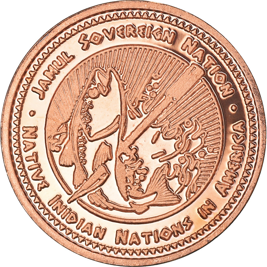 Moneda, Estados Unidos, Cent, 2021, U.S. Mint, Passamaquoddy tribes.BE. Fantasy