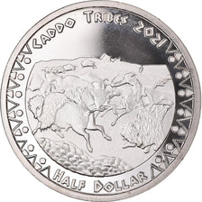 Coin, United States, 1/2 Dollar, 2021, U.S. Mint, Caddo Tribes.BE.Monnaie de