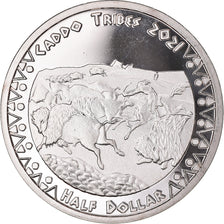 Coin, United States, 1/2 Dollar, 2021, U.S. Mint, Caddo Tribes.BE.Monnaie de