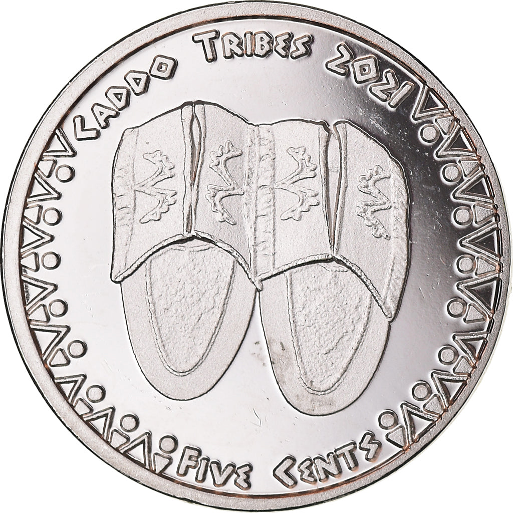 Münze, Vereinigte Staaten, 5 Cents, 2021, U.S. Mint, Caddo Tribes.BE.Monnaie de
