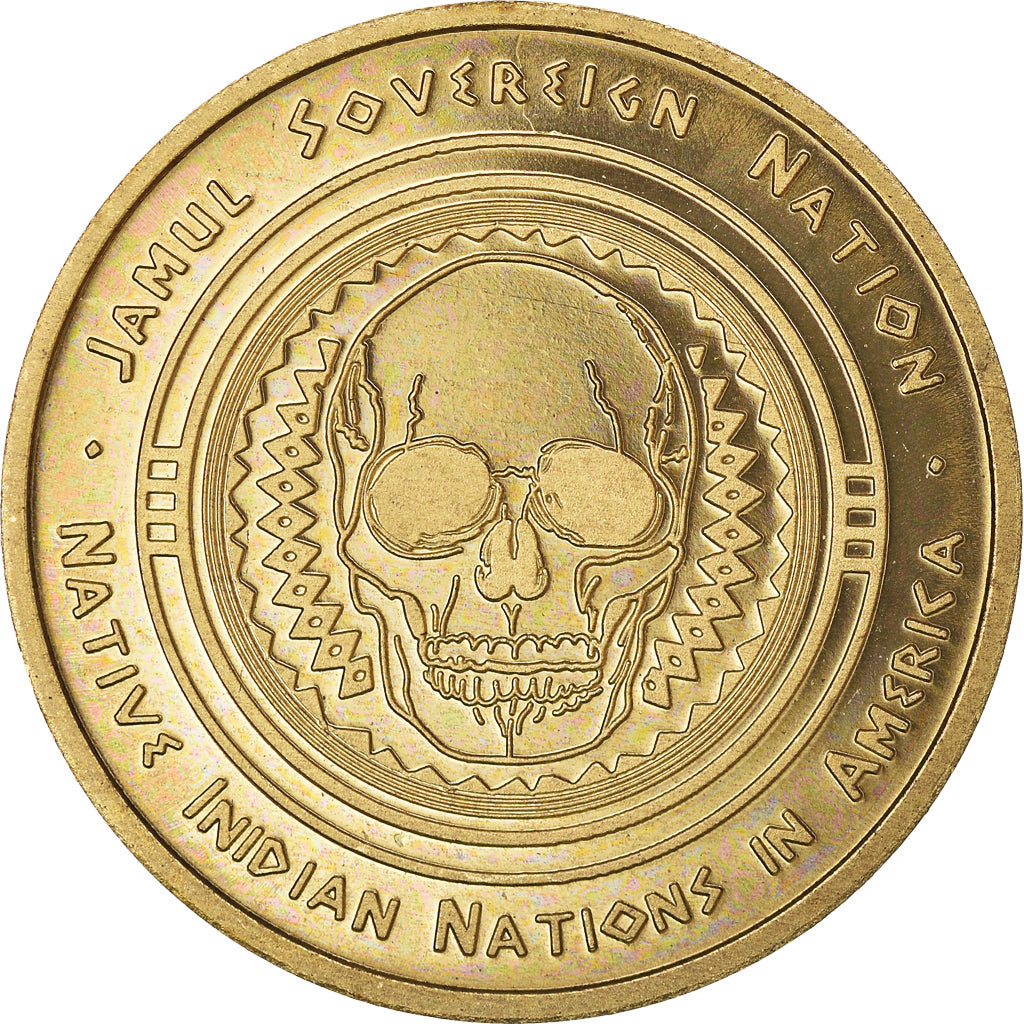 Coin, United States, Dollar, 2021, U.S. Mint, Fox tribes.BE.	Fantasy items