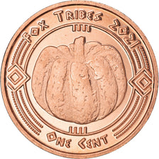 Coin, United States, Cent, 2021, U.S. Mint, Fox tribes.BE.Fantasy items, MS(63)