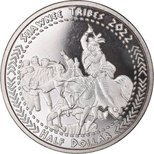 Coin, United States, Half Dollar, 2022, U.S. Mint, Shawnee tribes.BE.Fantasy