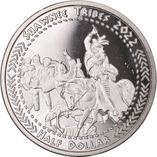 Coin, United States, Half Dollar, 2022, U.S. Mint, Shawnee tribes.BE.Fantasy