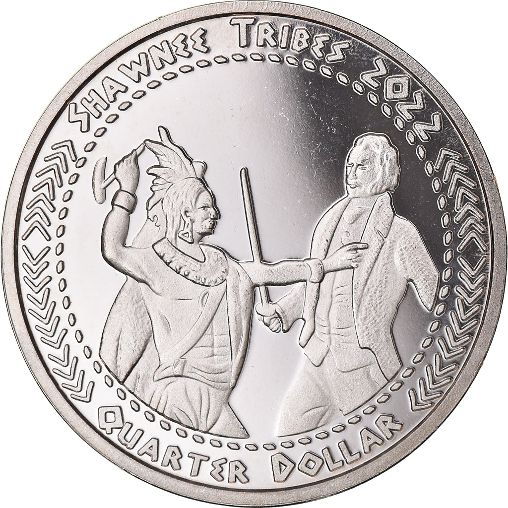 Coin, United States, Quarter, 2022, U.S. Mint, Shawnee tribes.BE.Fantasy items