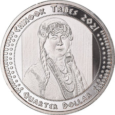 Münze, Vereinigte Staaten, Quarter, 2021, U.S. Mint, Chinook tribes.BE. Monnaie