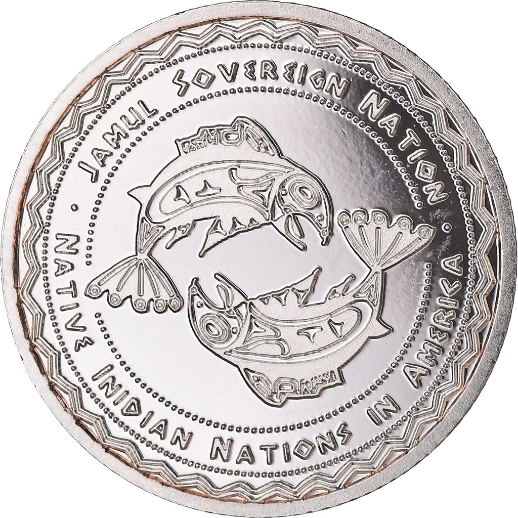 Moneta, USA, Dime, 2021, U.S. Mint, Chinook tribes.BE. Monnaie de fantaisie