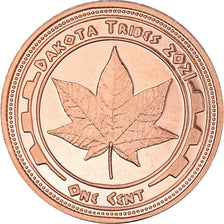 Coin, United States, Cent, 2021, U.S. Mint, Dakota Tribes.BE.Monnaie de