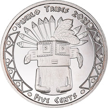 Monnaie, États-Unis, 5 Cents, 2021, U.S. Mint, Pueblo tribes.BE.Monnaie de
