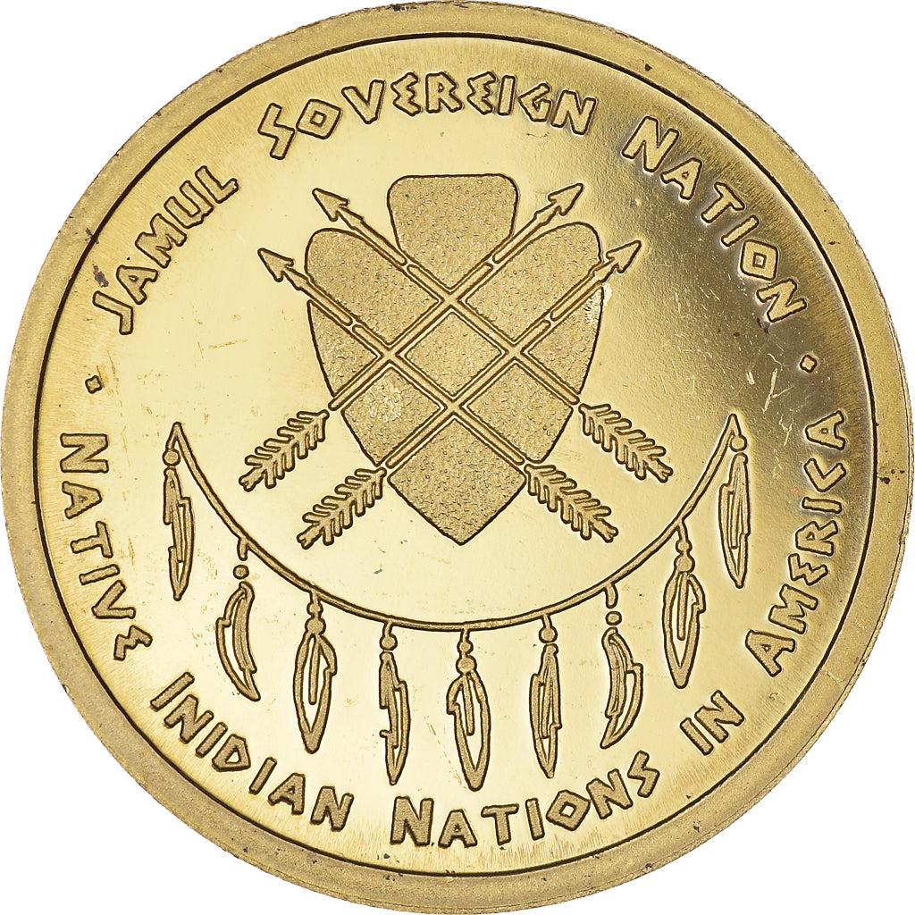 Monnaie, États-Unis, Dollar, 2021, U.S. Mint, Peoria tribes.BE.Fantasy items