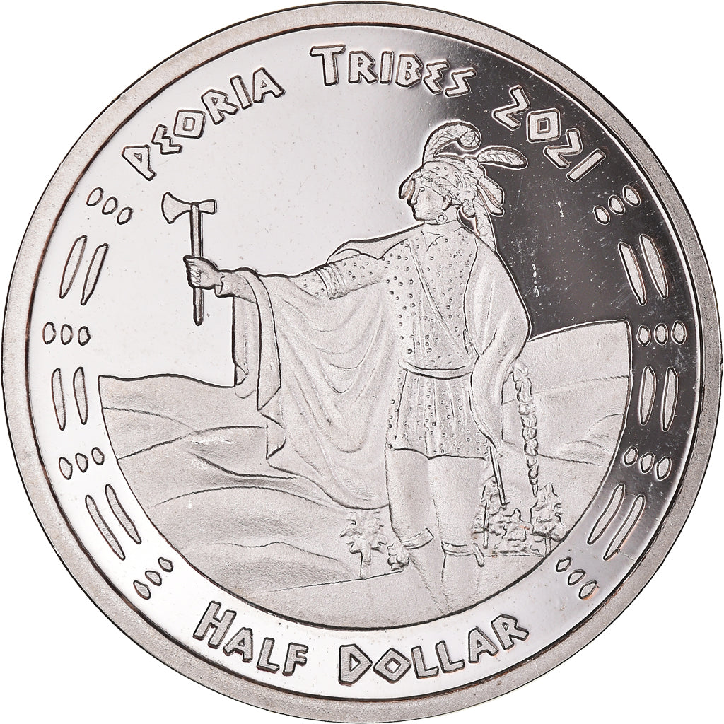 Münze, Vereinigte Staaten, Half Dollar, 2021, U.S. Mint, Peoria