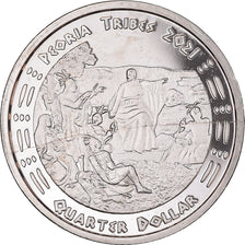 Monnaie, États-Unis, quarter dollar, 2021, U.S. Mint, Peoria tribes.BE.Fantasy