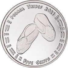 Munten, Verenigde Staten, 5 Cents, 2021, U.S. Mint, Peoria tribes.BE.Fantasy