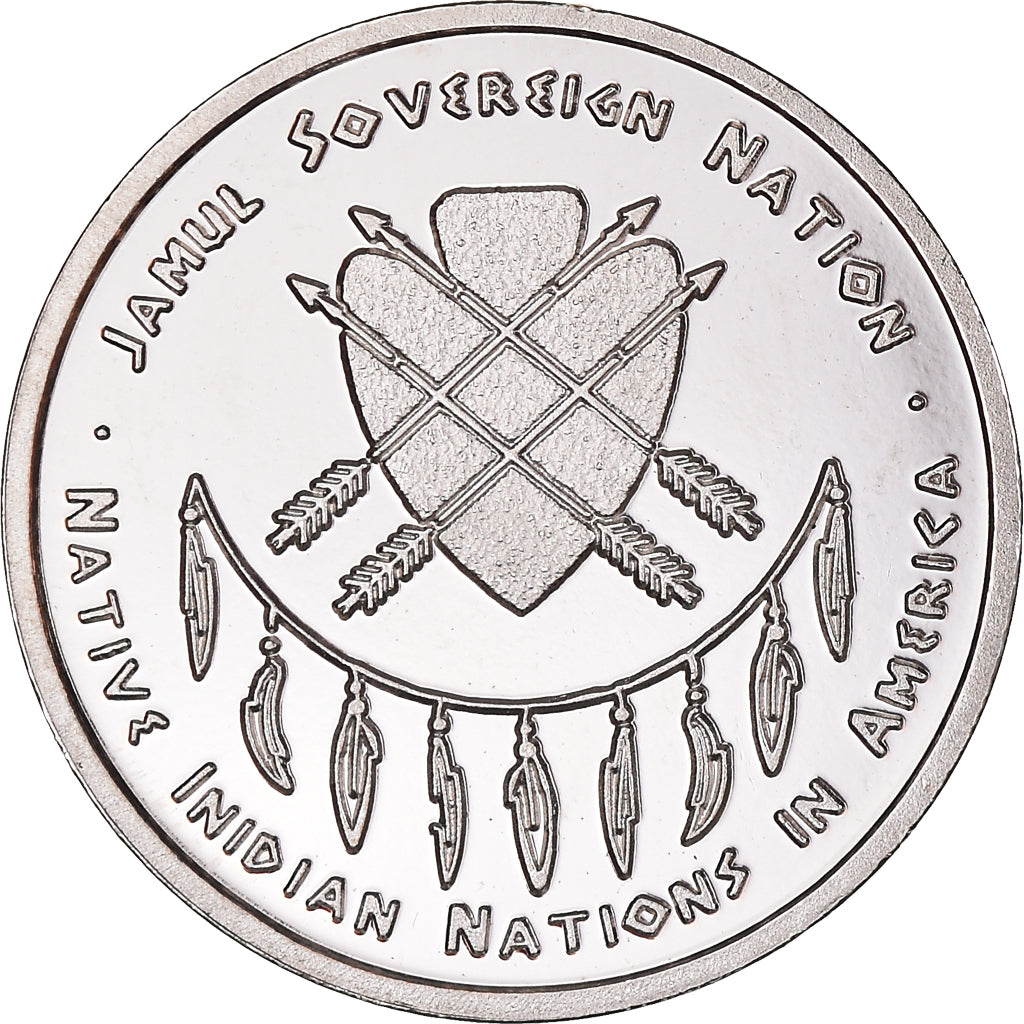 Moneta, USA, 5 Cents, 2021, U.S. Mint, Peoria tribes.BE.Fantasy items, MS(63)