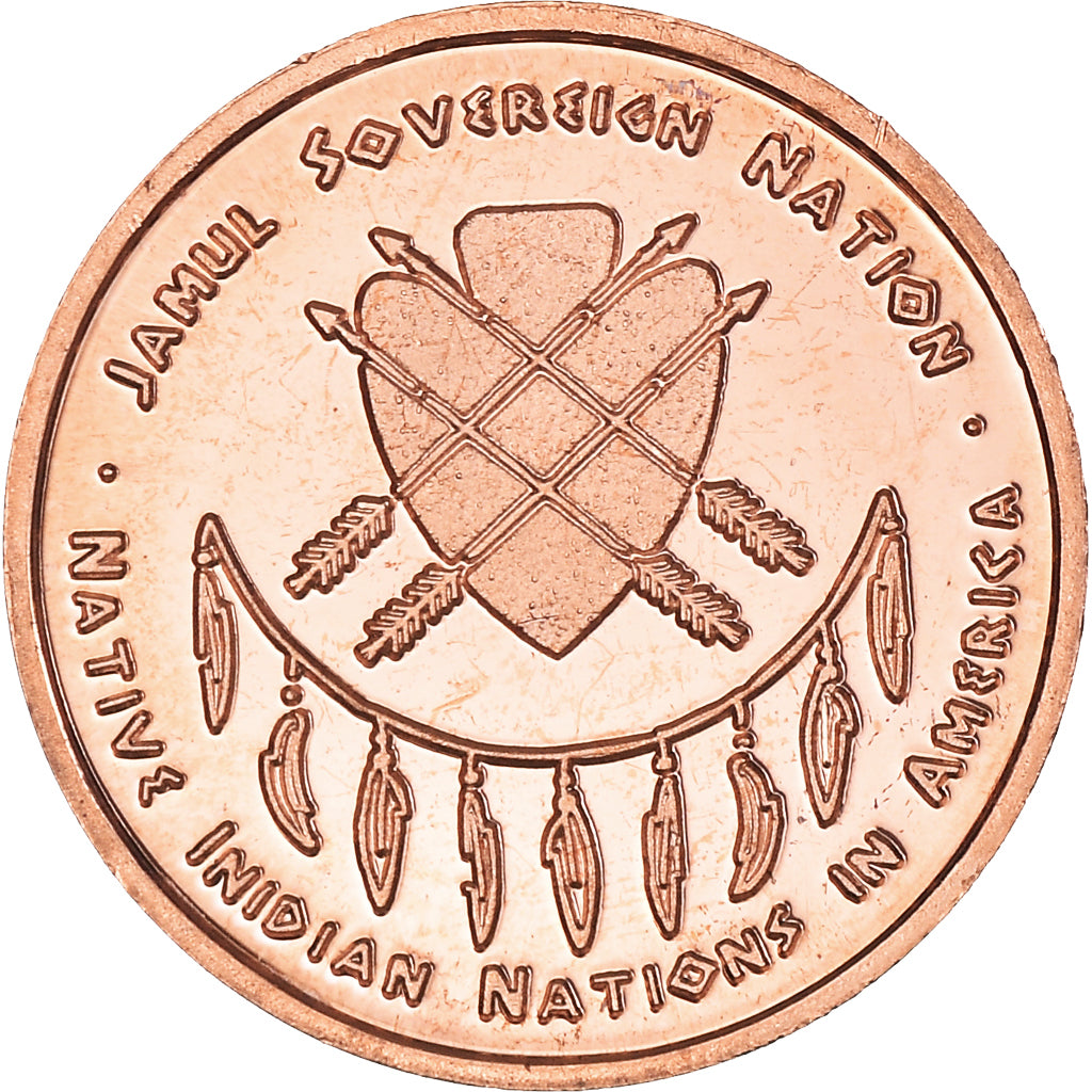 Moneta, USA, Cent, 2021, U.S. Mint, Peoria tribes.BE.Fantasy items, MS(63)