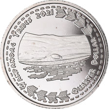 Coin, United States, quarter dollar, 2021, U.S. Mint, Wampanoag tribes