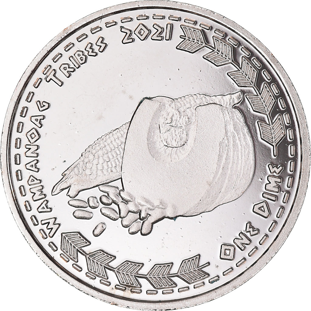 Coin, United States, Dime, 2021, U.S. Mint, Wampanoag tribes BE.Fantasy items