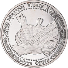 Moneta, Stati Uniti, 5 Cents, 2022, U.S. Mint, Shawnee tribes.BE.Monnaie de