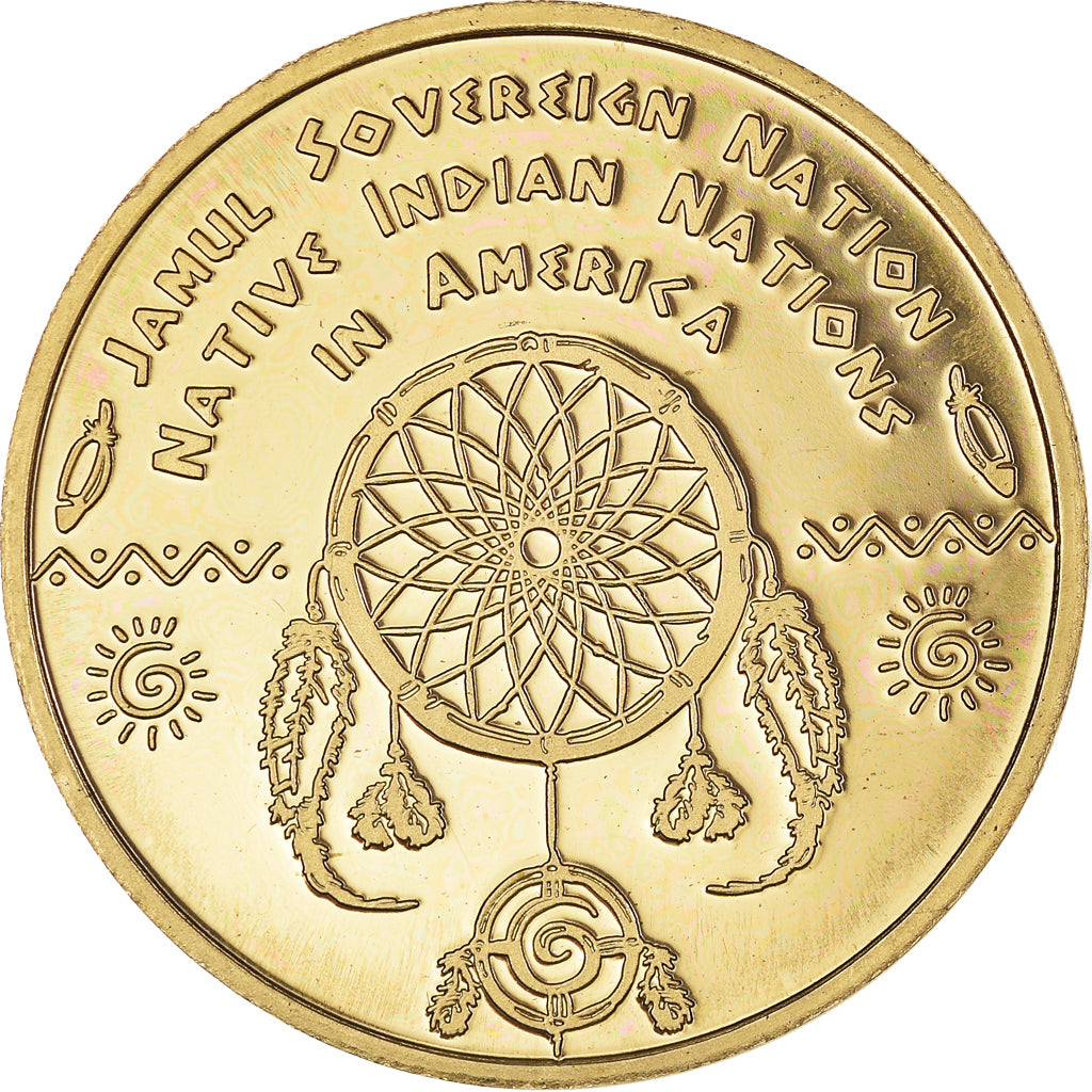 Coin, United States, Dollar, 2020, U.S. Mint, Ojibwa tribes.BE.Fantasy items