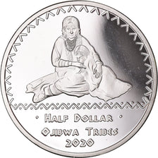 Coin, United States, Half Dollar, 2020, U.S. Mint, Ojibwa tribes.BE.Fantasy