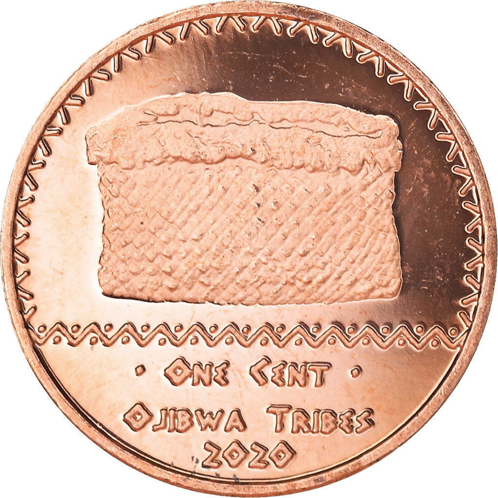 Coin, United States, Cent, 2020, U.S. Mint, Ojibwa tribes.BE.Fantasy items