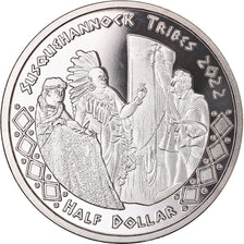 Coin, United States, Half Dollar, 2022, U.S. Mint, Susquehannock