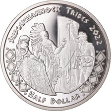 Coin, United States, Half Dollar, 2022, U.S. Mint, Susquehannock