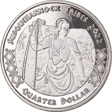 Coin, United States, quarter dollar, 2022, U.S. Mint, Susquehannock