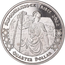Coin, United States, quarter dollar, 2022, U.S. Mint, Susquehannock