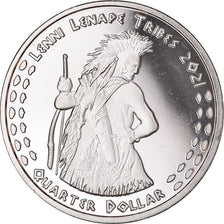 Münze, Vereinigte Staaten, quarter dollar, 2021, U.S. Mint, Lenni Lenape