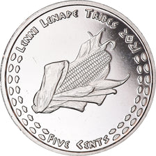 Münze, Vereinigte Staaten, 5 Cents, 2021, U.S. Mint, Lenni Lenape tribes.BE.