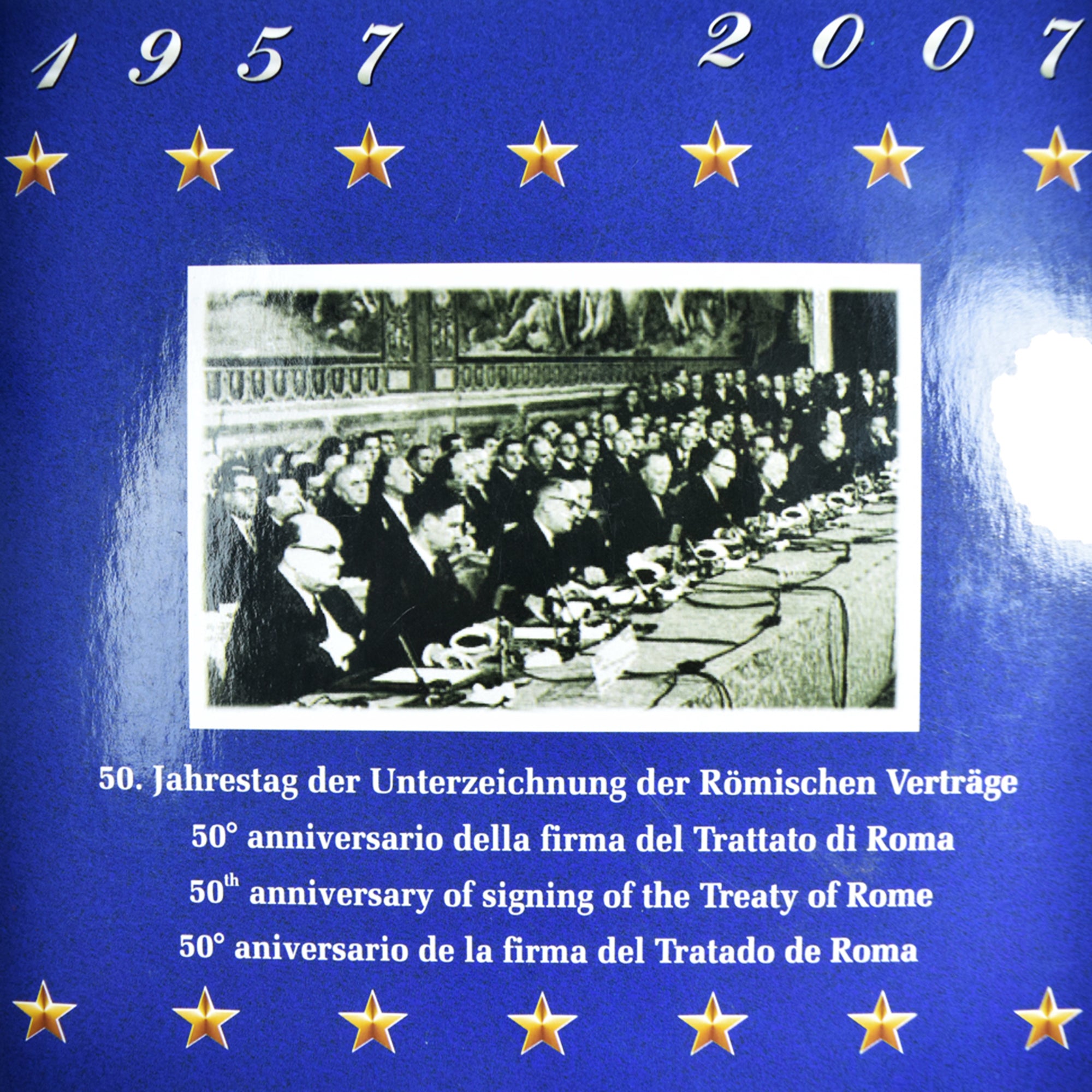 Italy, Euro-Set, 2007, 2007 * 13 pieces 2 euro Traité de Rome.FDC., MS(65-70)