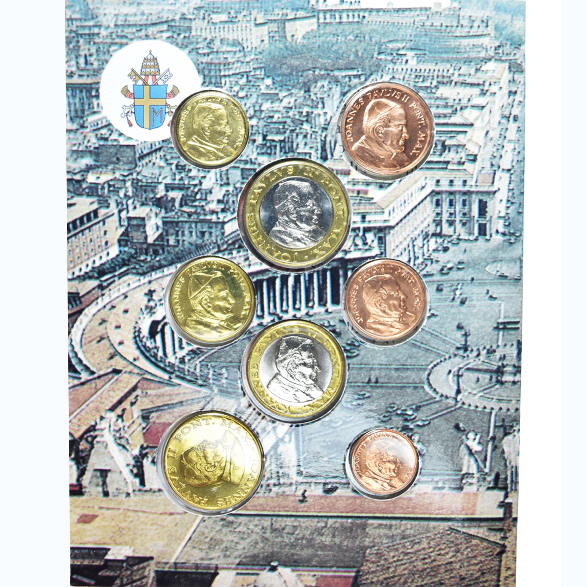 Vatican, Euro-Set, 2004, Fantaisy Coinage .Pattern, MS(65-70)