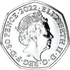 Coin, Great Britain, 50 Pence, 2022, Jeux du Commonwealth.FDC, MS(65-70)