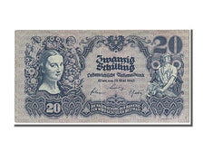 Austria, 20 Schilling, 1945, KM #116, 1945-05-29, UNC(60-62), 24998