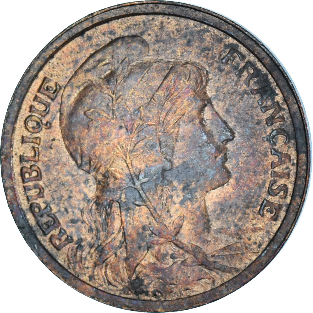 Moneta, Francia, Dupuis, Centime, 1898, Paris, BB, Bronzo, KM:840, Gadoury:90