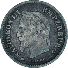 Monnaie, France, Napoleon III, 20 Centimes, 1867, Paris, TB, Argent