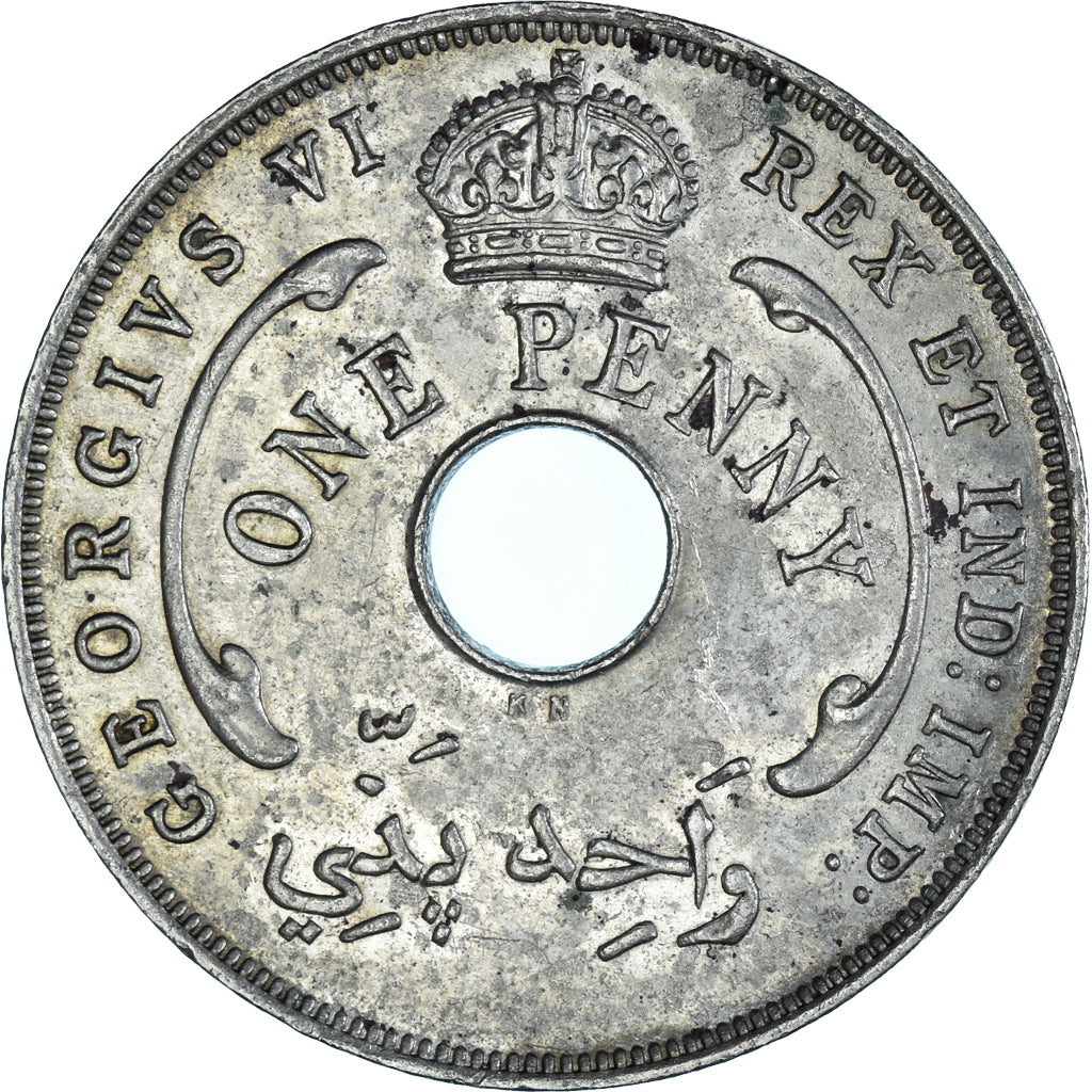 Monnaie, Afrique Occidentale britannique, Penny, 1946, TB+, Cupro-nickel, KM:19